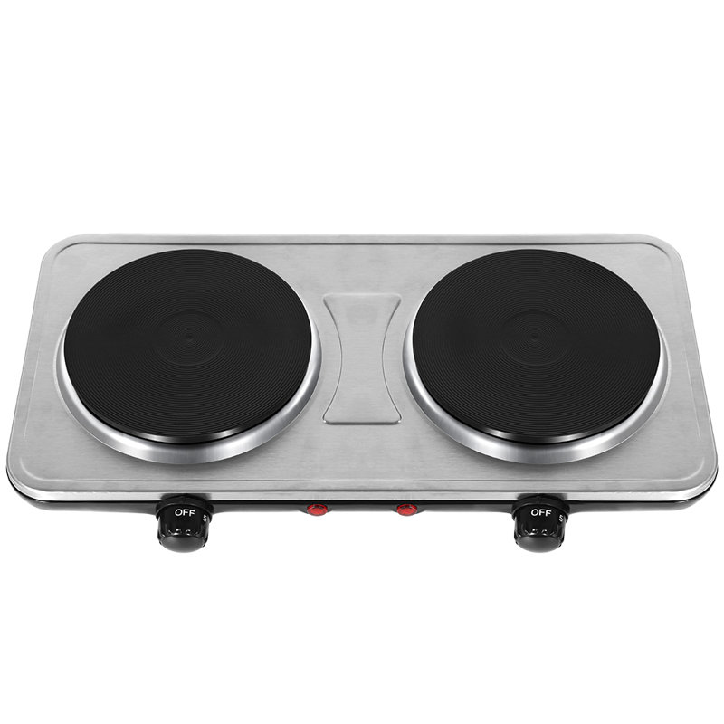 Uten 2000 Watt Electric Double Burner