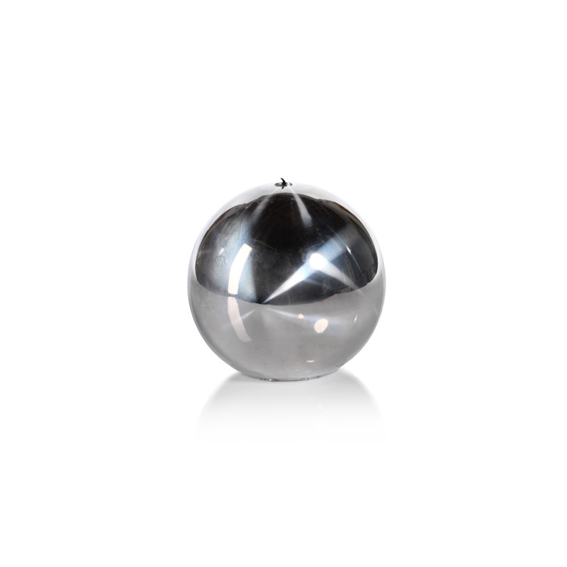 Bougie pour pot de boules de cire, Argent