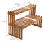 Ashendon Bamboo Wood Tiered Desk Organiser