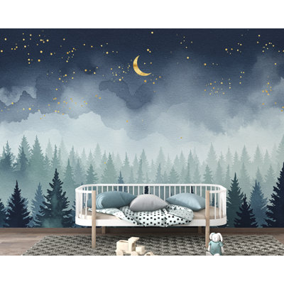 Dreamy Night Forest