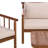 Cardori 4 Piece Teak Conversation Set