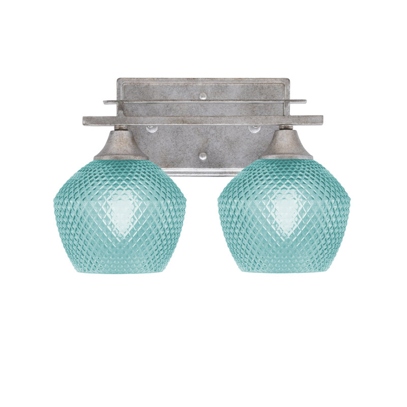 Uptowne 2 - Light Dimmable Vanity Light, Turquoise