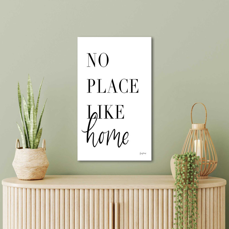 Reproduction sur toile, "Simple mots VIII" par Becky Thorns, H 24 po x l 40 po