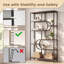 176cm H x 95cm W Metal Standard Bookcase