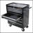 7 DRAWERS MULTIFUNCTIONAL TOOL CART WITH WHEELS-BLACK-1986955158