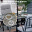 Lohrengel 6 - Person Patio Dining Set with Rectangular Table , Cushions Included