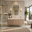 Ensemble de meuble-lavabo flottant moderne avec lavabo 48 po Alba-264655915-264655917
