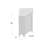 Zal Freestanding Corner Floor Accent Space-Saving Storage Cabinet with Adjustable Shelf-18821403