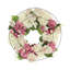 24" Hydrangea Wreath with Ranunculus and Viburnum