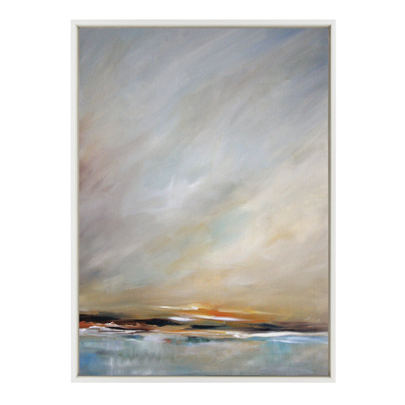 Days End by Mary Sparrow - Frame Print on Canvas, 18" W x 24" H, White Canvas