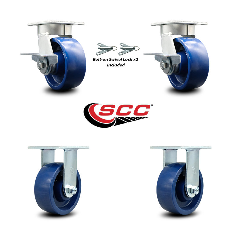 Kingpinless Solid Caster