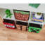 Ensemble de cubes en tissu 4 pièces Minecraft
