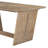 6-Piece Retro Dining Table Set For 6, 60" Wood Kitchen Table And Chairs Set Of 4 With Bench Designed Trestle Base For Kitchen & Dining Room (Natural Wood Wash)