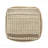 Wool & Cotton Upholstered Large Pouf Ottoman