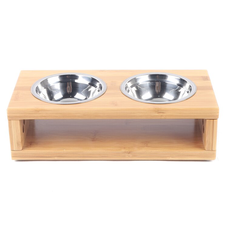 Elevated Dog Bowls Raised Pet Bowls Food and Water Bowls Dishes Stand Feeder