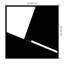 «Geometric Black and White» par Gilbert Claes, reproduction d'art encadrée sur bois-743484143-743484137