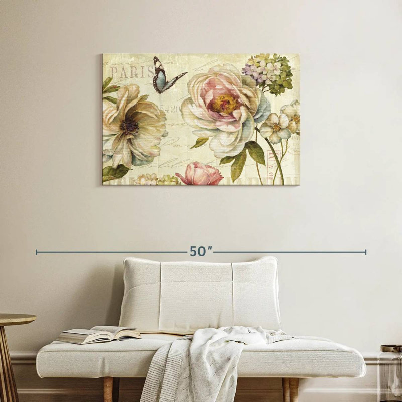 Harnek Marche De Fleurs IV, 24" H x 36" W
