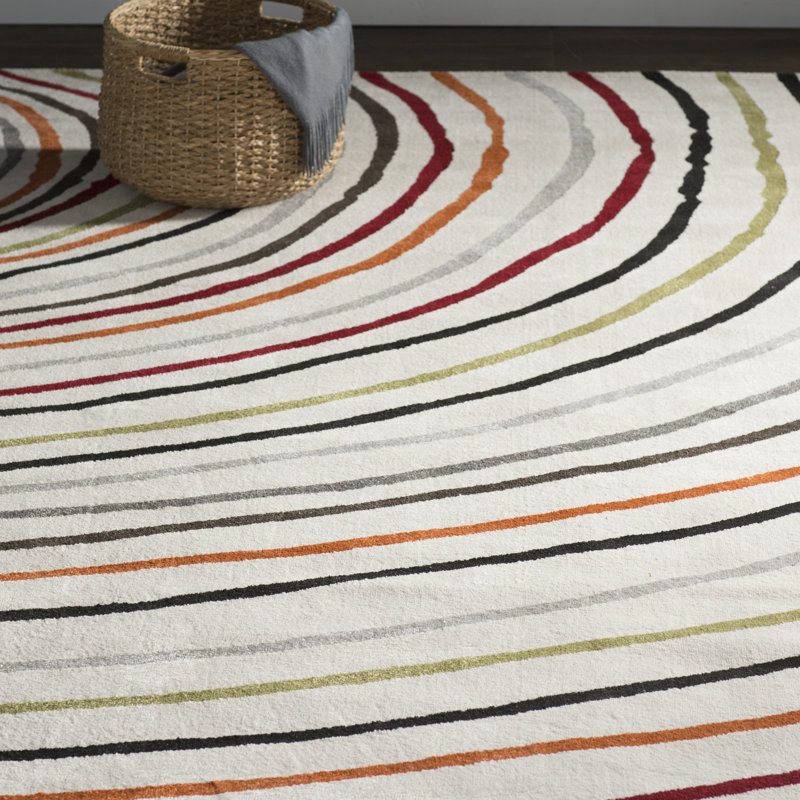 Tapis abstrait Bloem Performance, Rectangle 4 pi x 5 pi 7 po