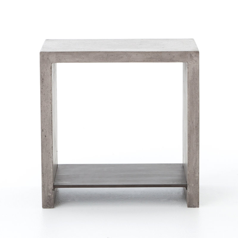 Hugo End Table, Dark Gray