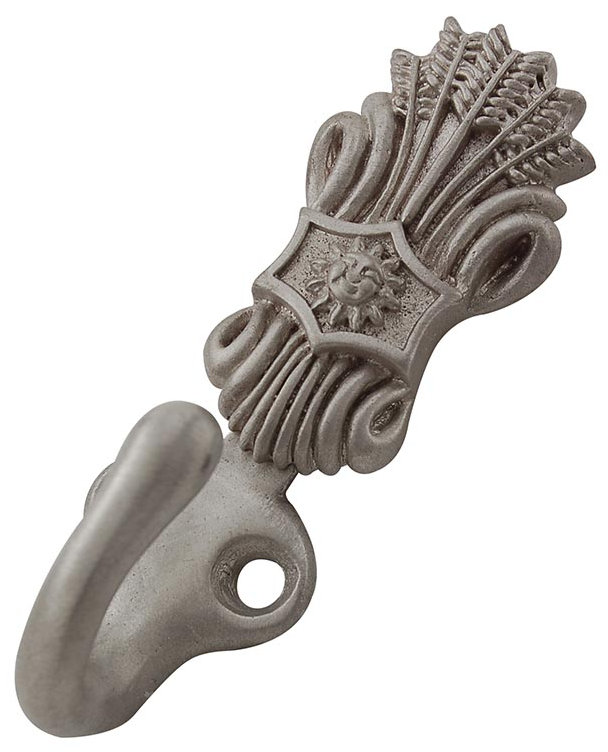 Sforza Wall Hook, Satin Nickel
