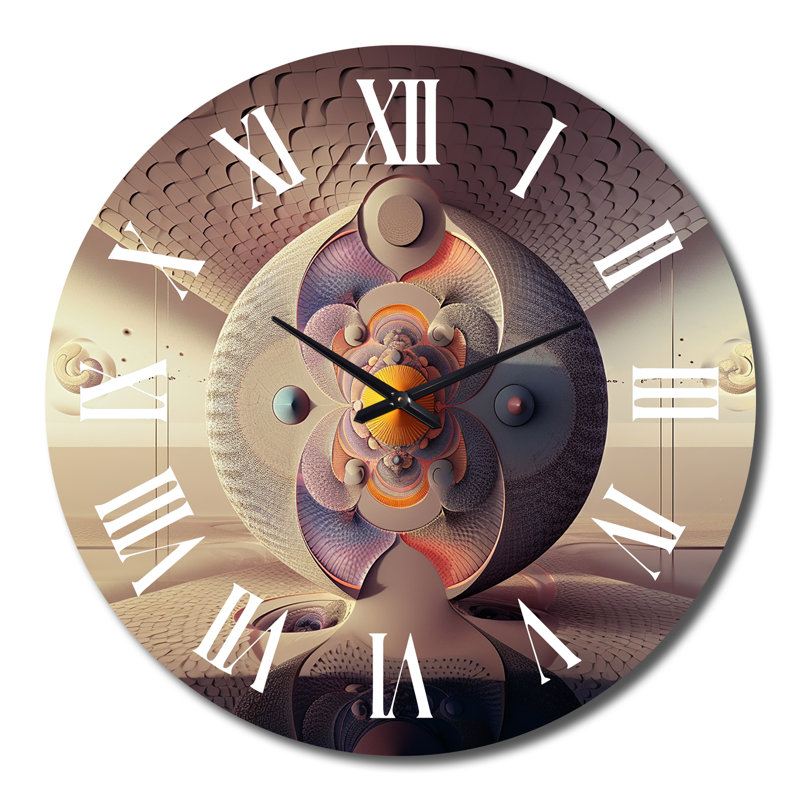 Metal Wall Clock, Extra Large