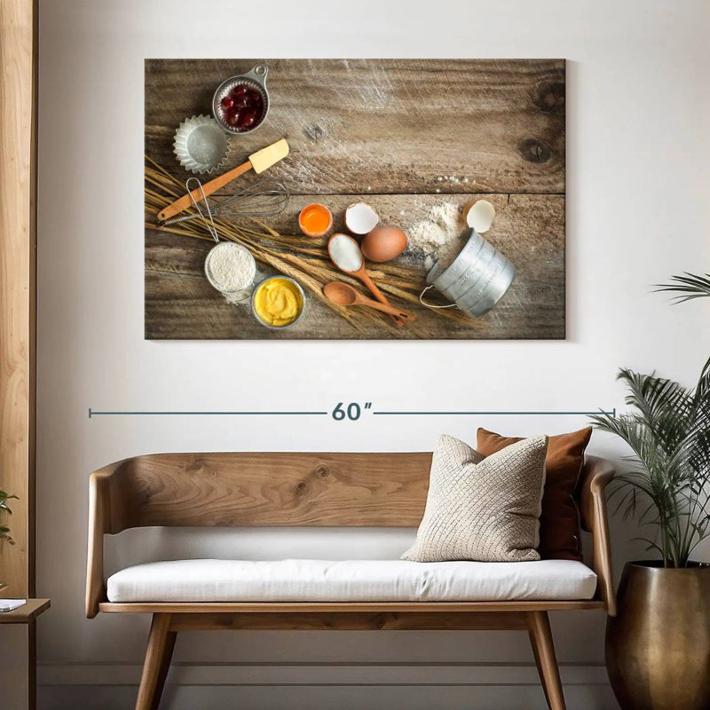 Baking Essentials, 32" H x 48" W