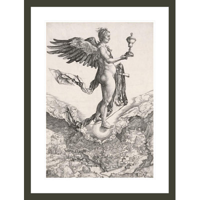 «Nemesis» par Albrecht Dürer, impression giclée sur cadre