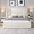 Louie Elegant Upholstered Bed With Tall Headboard-1116994588