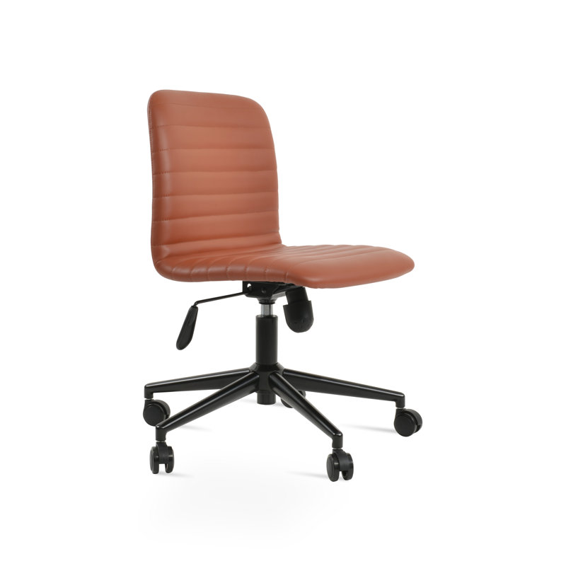 Isa Task Chair, Black, Cinnamon