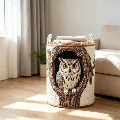 Panier de rangement matelassé à linge avec poignées, style bohème, pliable. Panier de rangement multifonctionnel pour vêtements.
