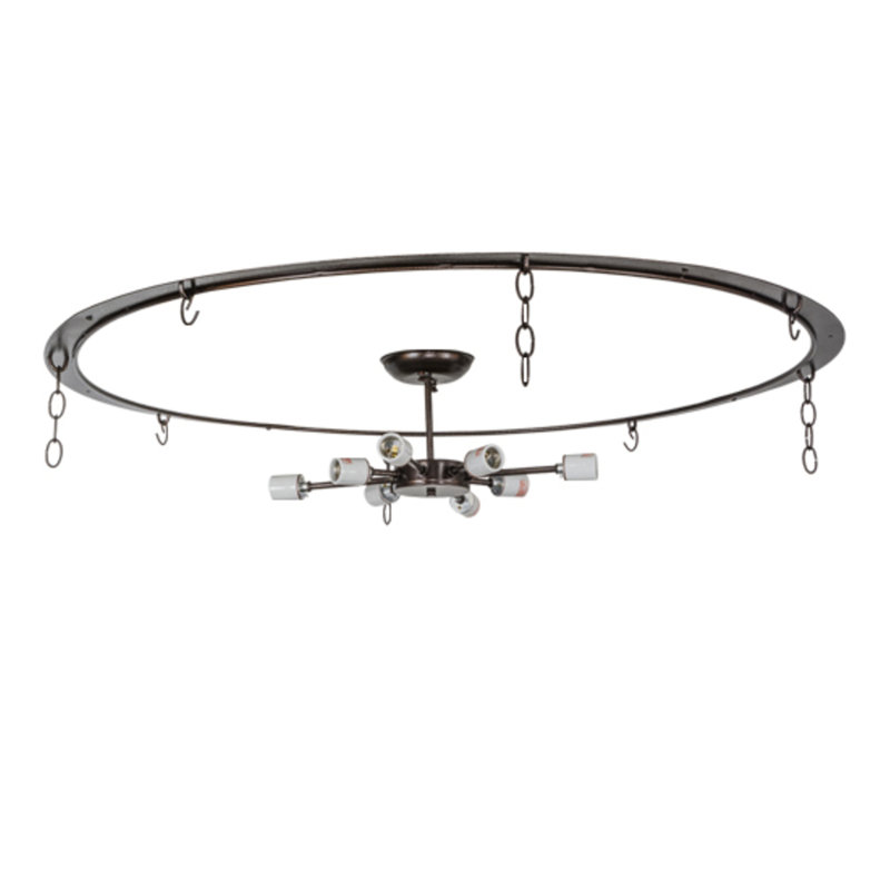 Fleur-de-lis 8 - Light Flush Mount