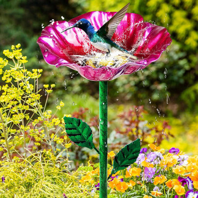 Metal Bird Baths for Outdoors