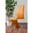 Edzard Chrome & White High Gloss Dining Table Set with 4 Luxury Faux Leather Dining Chairs-987743738