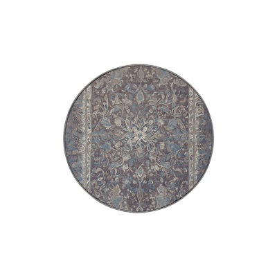 Machine Washable Gray Area Rug