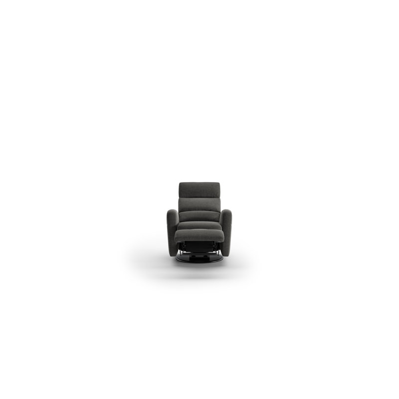 Sloped Recliner - Power & Battery, Dark Gray