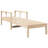 Sun Lounger 78.5"X24.4"X21.7" Solid Wood Pine-150560354
