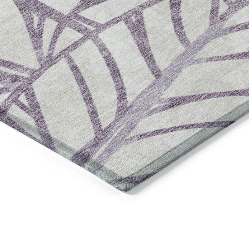 Tapis rectangulaire intérieur / extérieur 1 pi 8 po x 2 pi 6 po Neysa, Runner 2'3" x 7'6"