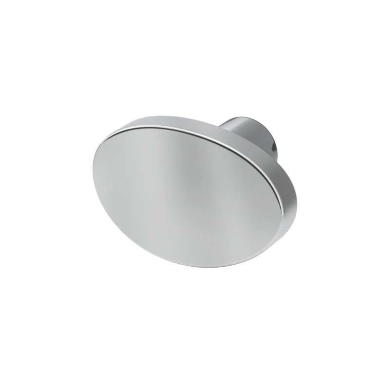 Poignée ovale de longueur 1 1/8 po, Chrome