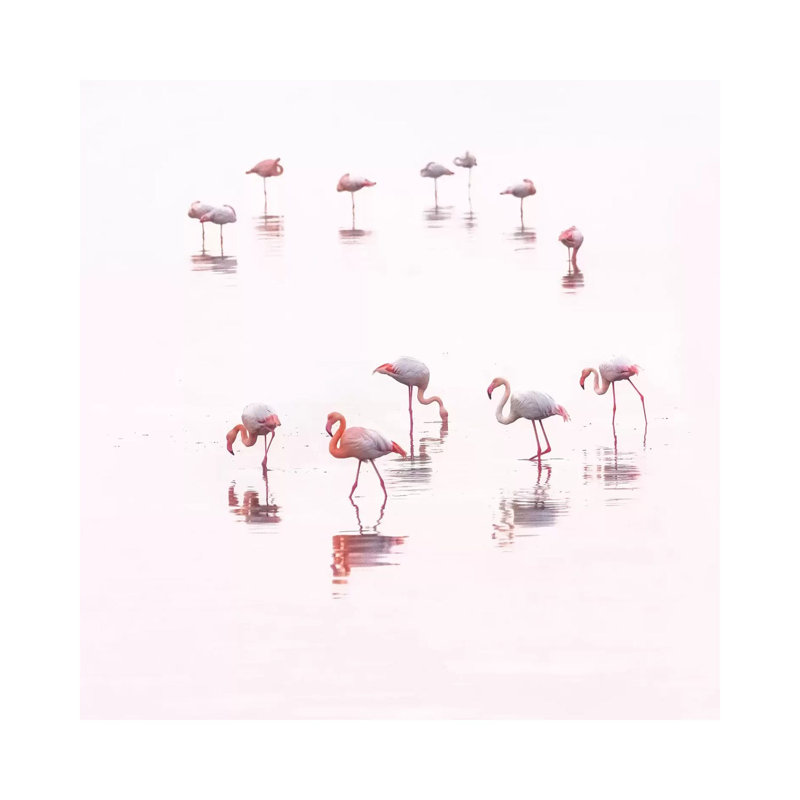 Water Ballet by Ahmed Thabet - Wrapped Canvas Gallery-Wrapped Canvas Giclée, 93.98cm H x 93.98cm W x 1.905cm D