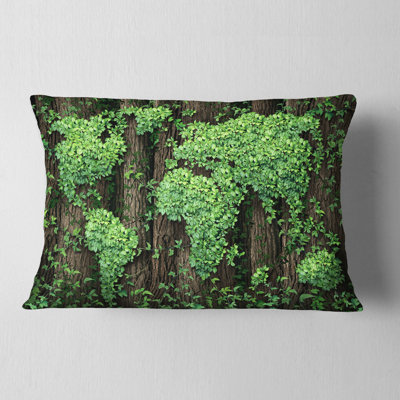 Global Development - Abstract Printed Pillow