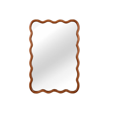 Solid Wood Frame Rectangle Wall Mirror