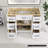 Solid Wood 48'' Single Bathroom Vanity Base Only-95973197
