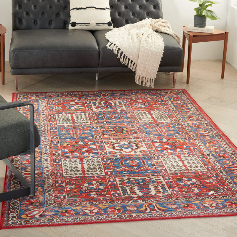Oriental Indoor Rug, Rectangle 7'10" x 9'10"