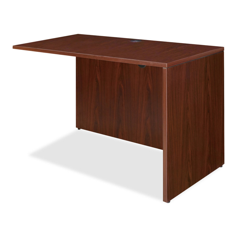 Retour de bureau H 29,5 po x l 35 po Orlanda, Acajou, H 29,5 po x l 35 po x P 24 po