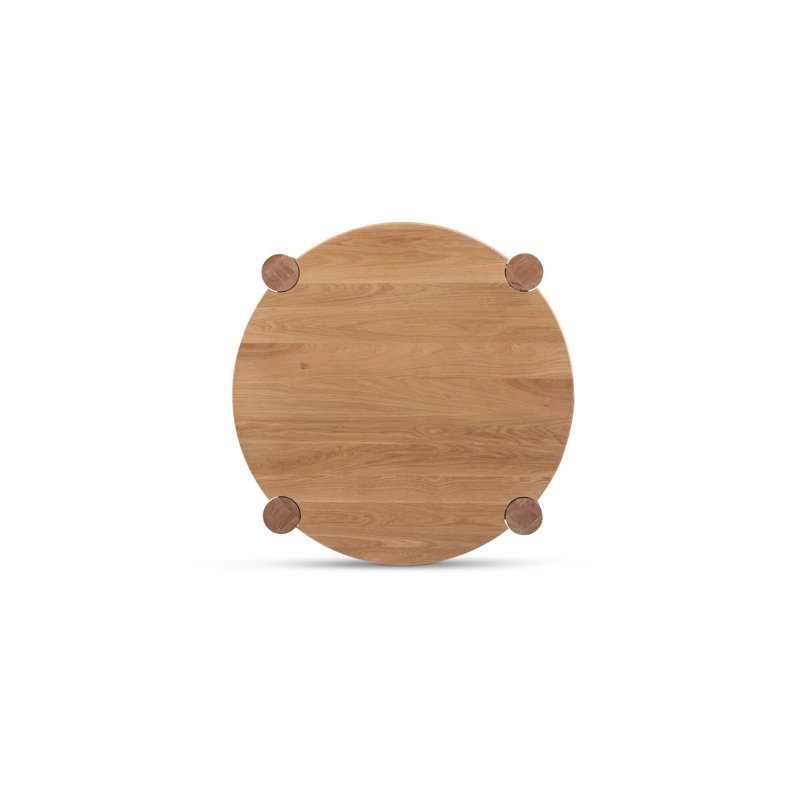Jack Solid Wood Coffee Table, Tan