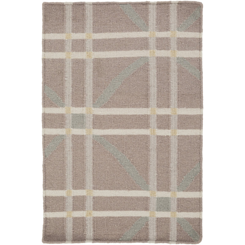 Washingtonville Wool Geometric Indoor Rug, Rectangle 3'3" x 5'3"