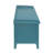 3-Drawer Storage Bench with Rattan Baskets