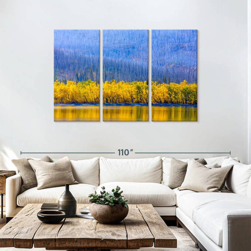Alvord Glacier Park Autumn, 48" H x 74" W