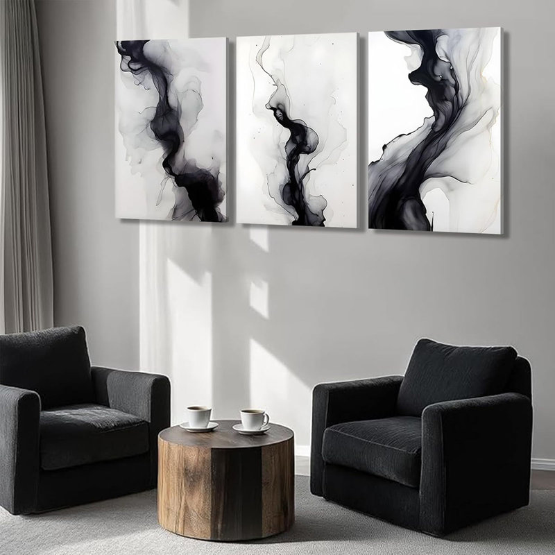 3 Piece Wrapped Canvas Wall Art