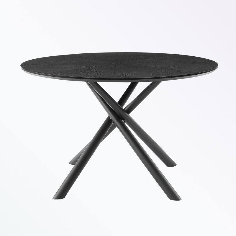 Table basse Javarri, H 29,75 po x L 47,25 po x l 47,25 po, Noir